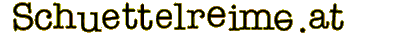 schüttelreime.at